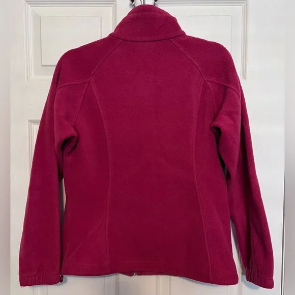 Excellent Columbia Pink Fleece Medium - Picture 2 of 4